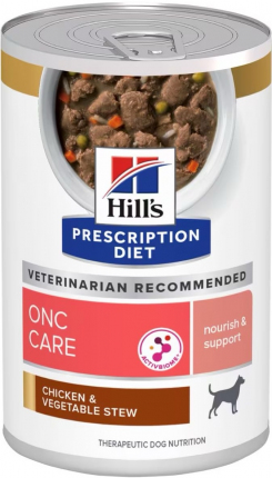 Hill's Prescription Diet ONC Care Estofado de Pollo y Vegetales - Lata para Perros 12.5 oz ONC Care Estofado de Pollo y Vegetales - Lata para Perros 12.5 oz